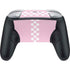 Pink Checkerboard Nintendo Switch 2 (2025) Pro Controller Skin