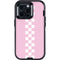 Pink Checkerboard Otterbox Defender iPhone Skin