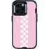 Pink Checkerboard Otterbox Defender iPhone Skin
