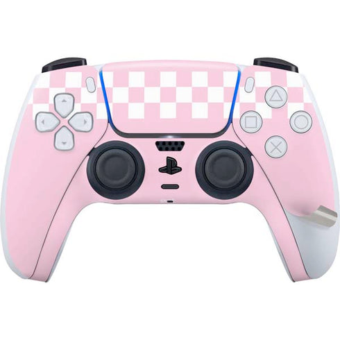 Pink Checkerboard PS5 Pro Bundle Skin