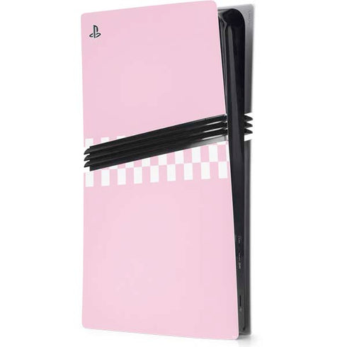 Pink Checkerboard PlayStation PS5 Skins