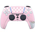 Pink Checkerboard PS5 Pro Disk Bundle Skin