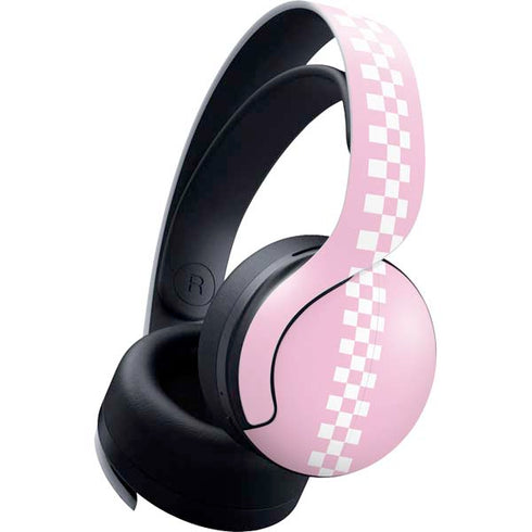 Pink Checkerboard PlayStation PS5 Skins