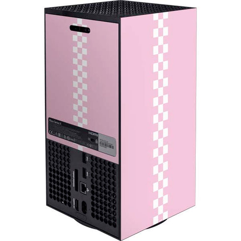 Pink Checkerboard Xbox Series X Bundle Skin