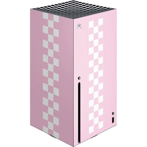 Pink Checkerboard Xbox Series X Skins