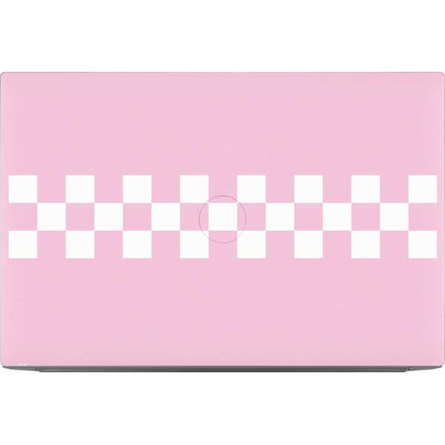 Pink Checkerboard Dell XPS Skin