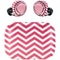 Pink Chevron Amazon Echo Buds Skin