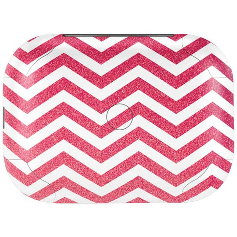 Pink Chevron Amazon Echo Buds Skin