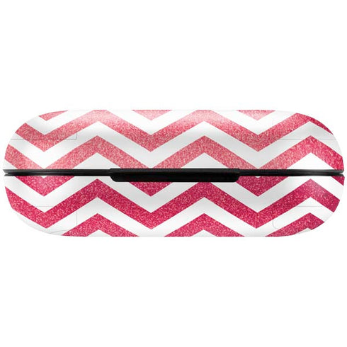 Pink Chevron Amazon Echo Buds Skin