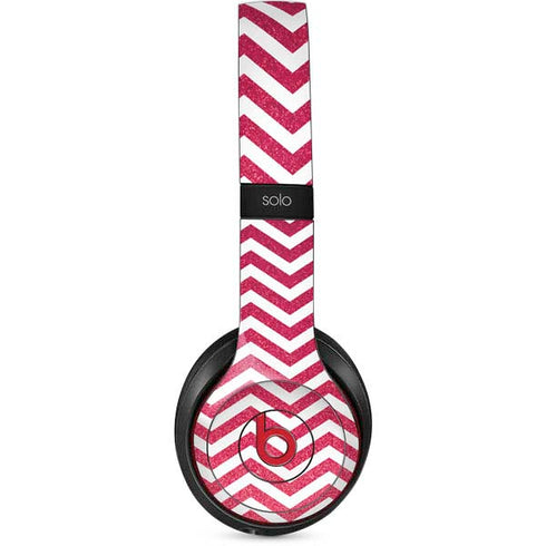Pink Chevron Beats Solo 2 Wireless Skin
