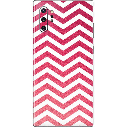 Pink Chevron Galaxy Note 10 Plus Skin