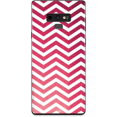 Pink Chevron Galaxy Note 9 Skin