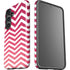 Pink Chevron Galaxy S25 Impact Case