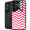 Pink Chevron Galaxy S25 Kickstand Case