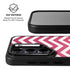 Pink Chevron Galaxy S25 Kickstand Case