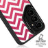 Pink Chevron Galaxy S24 Kickstand Case