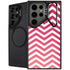 Pink Chevron Galaxy S24 Ultra Kickstand Case