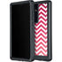 Pink Chevron Galaxy S24 Ultra Waterproof Case