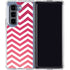 Pink Chevron Galaxy Z Fold5 5G Clear Case