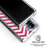 Pink Chevron Galaxy Z Fold6 Clear Case