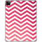 Pink Chevron iPad Pro 11in (2024) Clear Case
