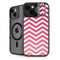 Pink Chevron iPhone 13 Kickstand Case