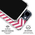 Pink Chevron iPhone 15 Clear Case