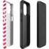 Pink Chevron iPhone 15 Impact Case