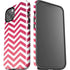Pink Chevron iPhone 15 Impact Case