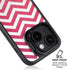 Pink Chevron iPhone 15 Kickstand Case