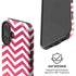 Pink Chevron iPhone 16 Magsafe Impact Case