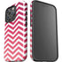 Pink Chevron iPhone 16 Pro Impact Case