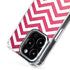 Pink Chevron iPhone 16 Pro Max MagSafe Case