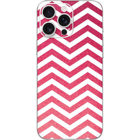 Pink Chevron iPhone 16 Pro Max Skin