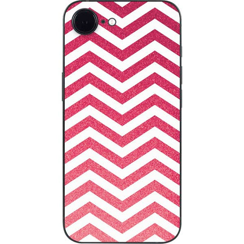 Pink Chevron iPhone 16e Skin