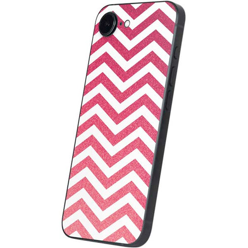 Pink Chevron iPhone 16e Skin