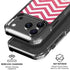 Pink Chevron iPhone 18 Pro Clear Case