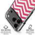 Pink Chevron iPhone 18 Pro Clear Case