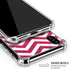 Pink Chevron iPhone X/XS Clear Case