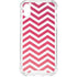 Pink Chevron iPhone XS Clear Case