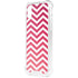 Pink Chevron iPhone XS Clear Case