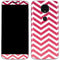 Pink Chevron Moto E5 Plus Skin