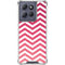 Pink Chevron Moto G 5G (2025) Clear Case