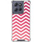 Pink Chevron Moto G Play 5G (2025) Clear Case