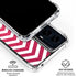 Pink Chevron Moto G Power 5G (2024) Clear Case