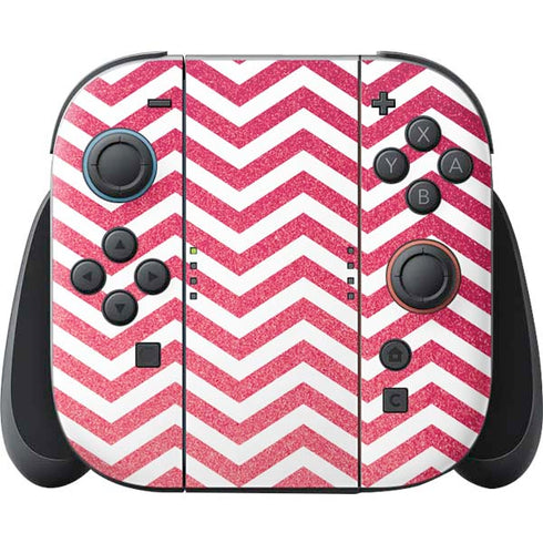 Pink Chevron Nintendo Skins