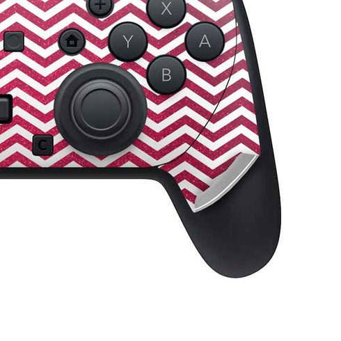 Pink Chevron Nintendo Switch 2 (2025) Pro Controller Skin