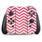 Pink Chevron Nintendo Switch (2017-2021) Joy-Con Controller Skin