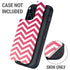 Pink Chevron Otterbox Defender iPhone Skin