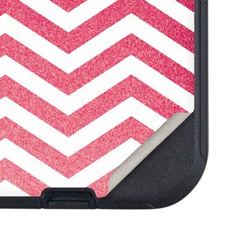 Pink Chevron Otterbox Defender iPhone Skin